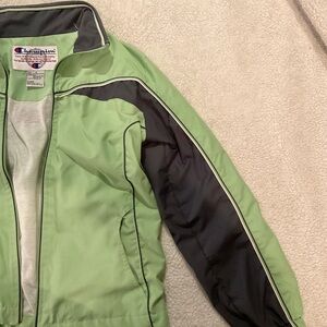 Champion Mint Green and Gray Jacket
